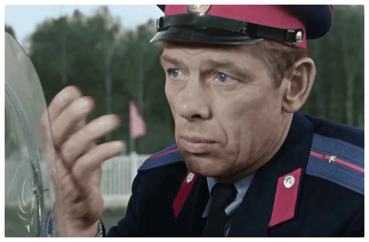 Ради берегись. Жженов берегись автомобиля.