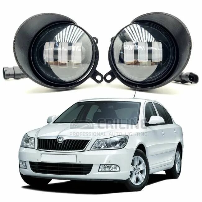 Led ПТФ Skoda Octavia a5. Светодиодные ПТФ Skoda Octavia a5. Противотуманные фары 5 Шкода а5.