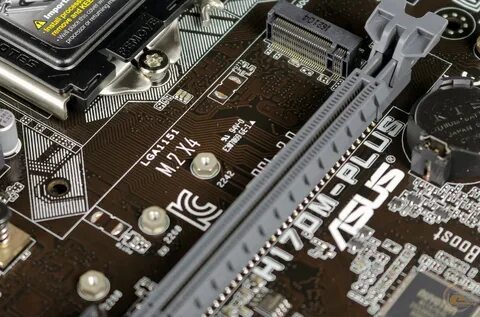 Материнская плата asus h170m
