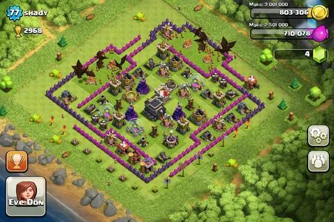 Испытание clash of clans
