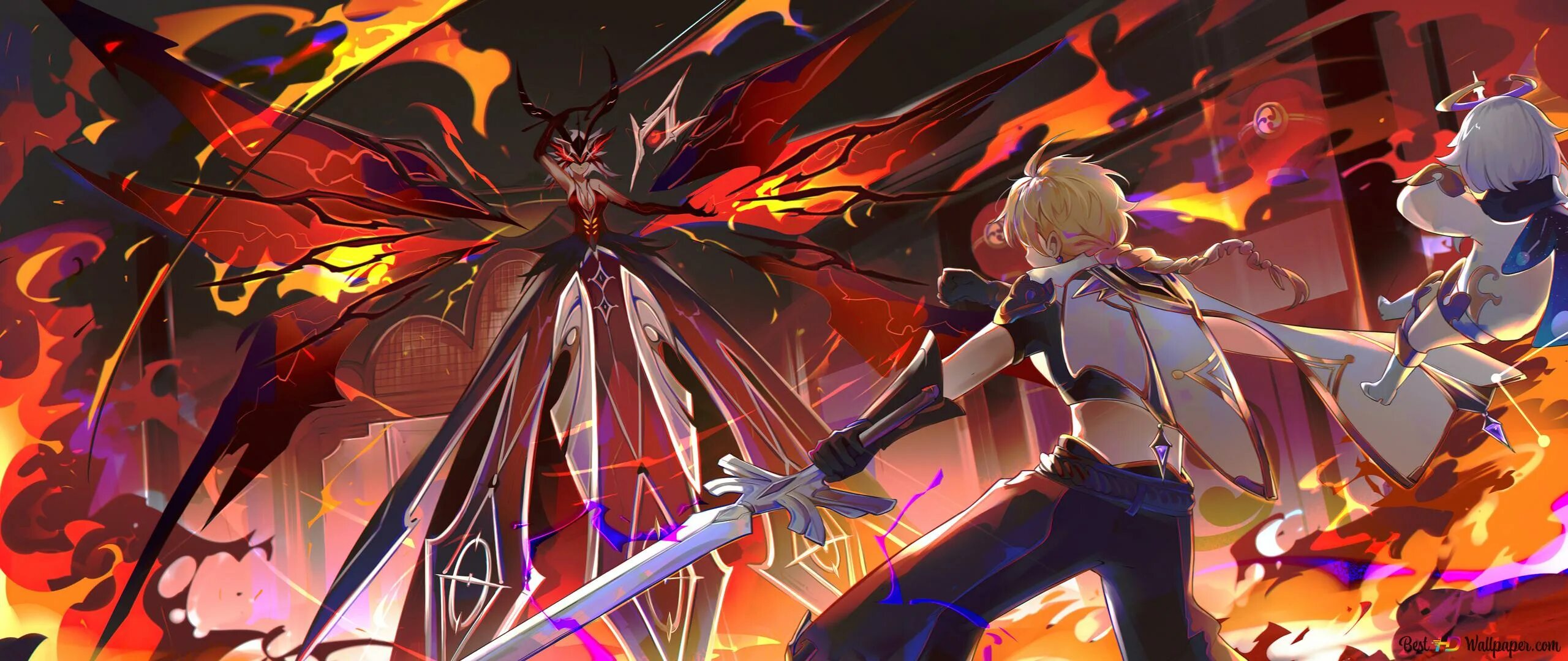 Сяо геншин. Пиро чтец бездны геншин. Чтец бездны пламя бездны. В пламени горна геншин битва умов. Электро вестник бездны genshin impact.