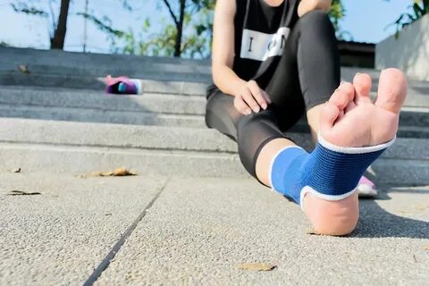 Sprained leg