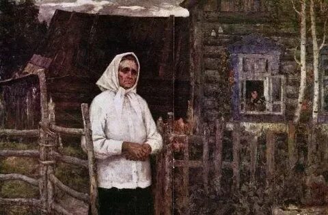Матушка стоит