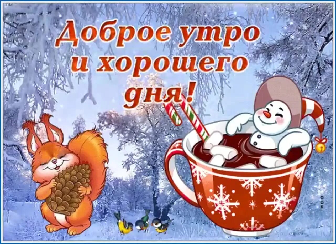 Хорошего морозного дня и отличного настроения