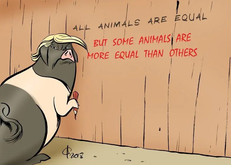 He is than others. All animals are equal but some animals are more equal than others. Скотный двор все животные равны но некоторые равнее. Скотный двор плакат. Оруэлл Скотный двор иллюстрации.