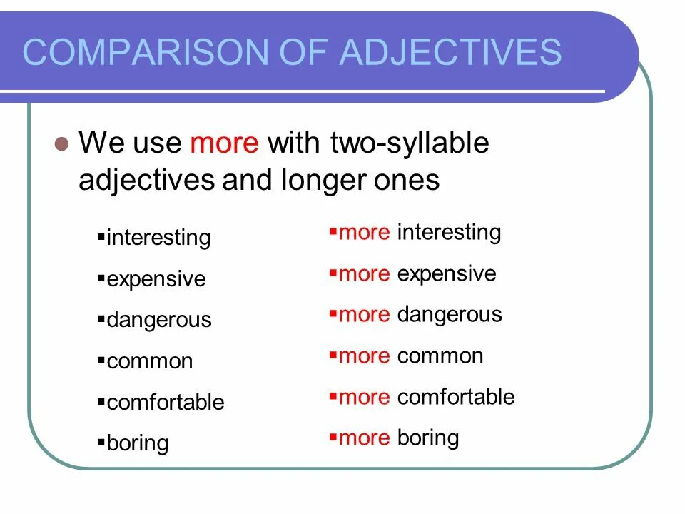 Comparison of adjectives. Degrees of Comparison of adjectives правило. Comparisons в английском языке. Adjectives презентация.