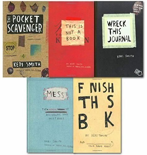Finish this book. Wreck this Journal. Книга Wreck is Journal. Keri Smith Автор книги. Блокнот Месс от Керри Смит.