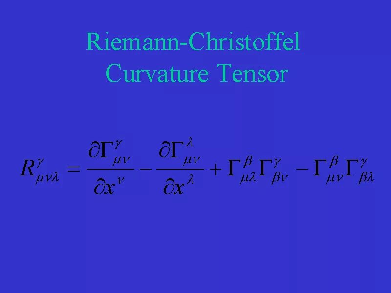 тензор кривизны