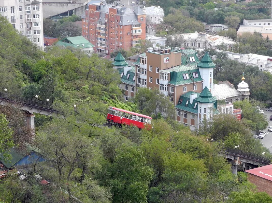 Фуникулер во владивостоке