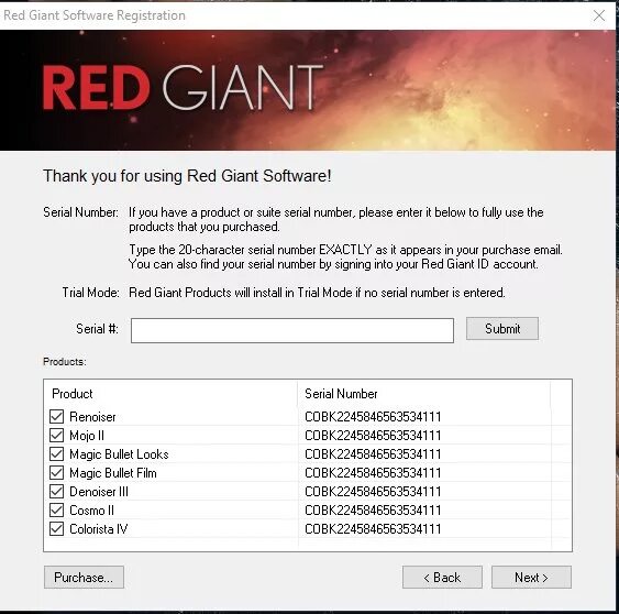 Red giant программа. Red giant Magic Bullet Suite. Red giant - Shooter Suite 13. Серийные номера Magic Bullet.