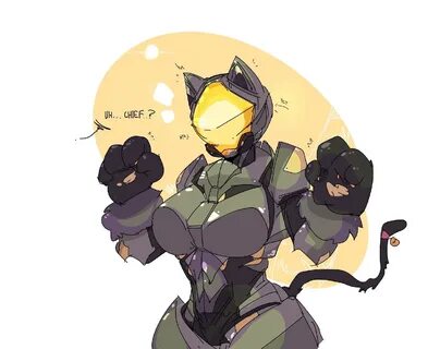 Master Chief :: Halo :: Игры :: Игровая эротика :: r63 :: yoko_jane :: cat ears 