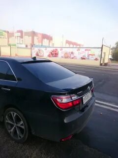 Спойлер на камри