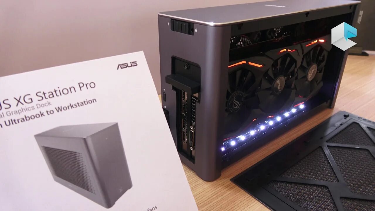 Gpu box. Asus egpu box. внешний бокс для видеокарты thunderbolt. asus xg station pro. thunderbolt 3 graphics card.