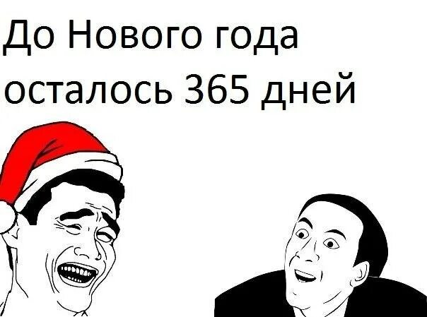 Сколько осталось до 5 мая 2024 года. Новый год Мем. Мемы про новый год. До нового года осталось мемы. До нового года осталось 365 дней.