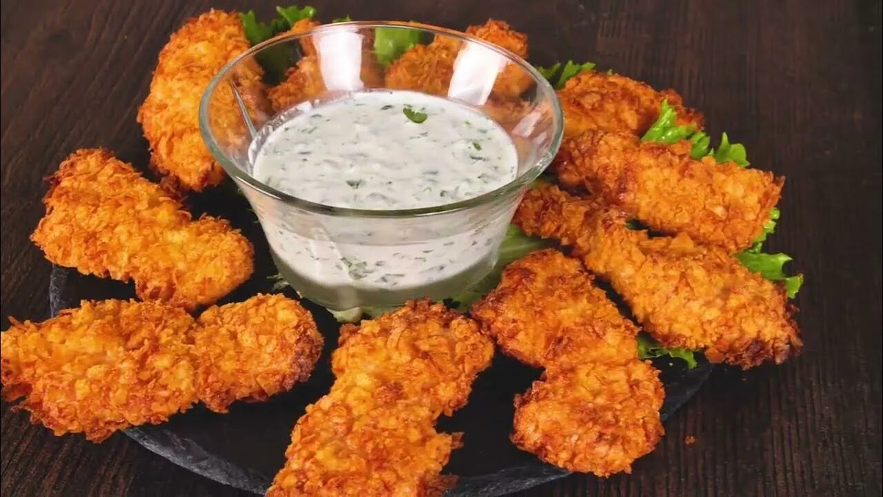 Сколько жарить стрипсы. Стрипсы KFC панировка. Куриные стрипсы в духовке. Стрипсы куриные в картофельной панировке.