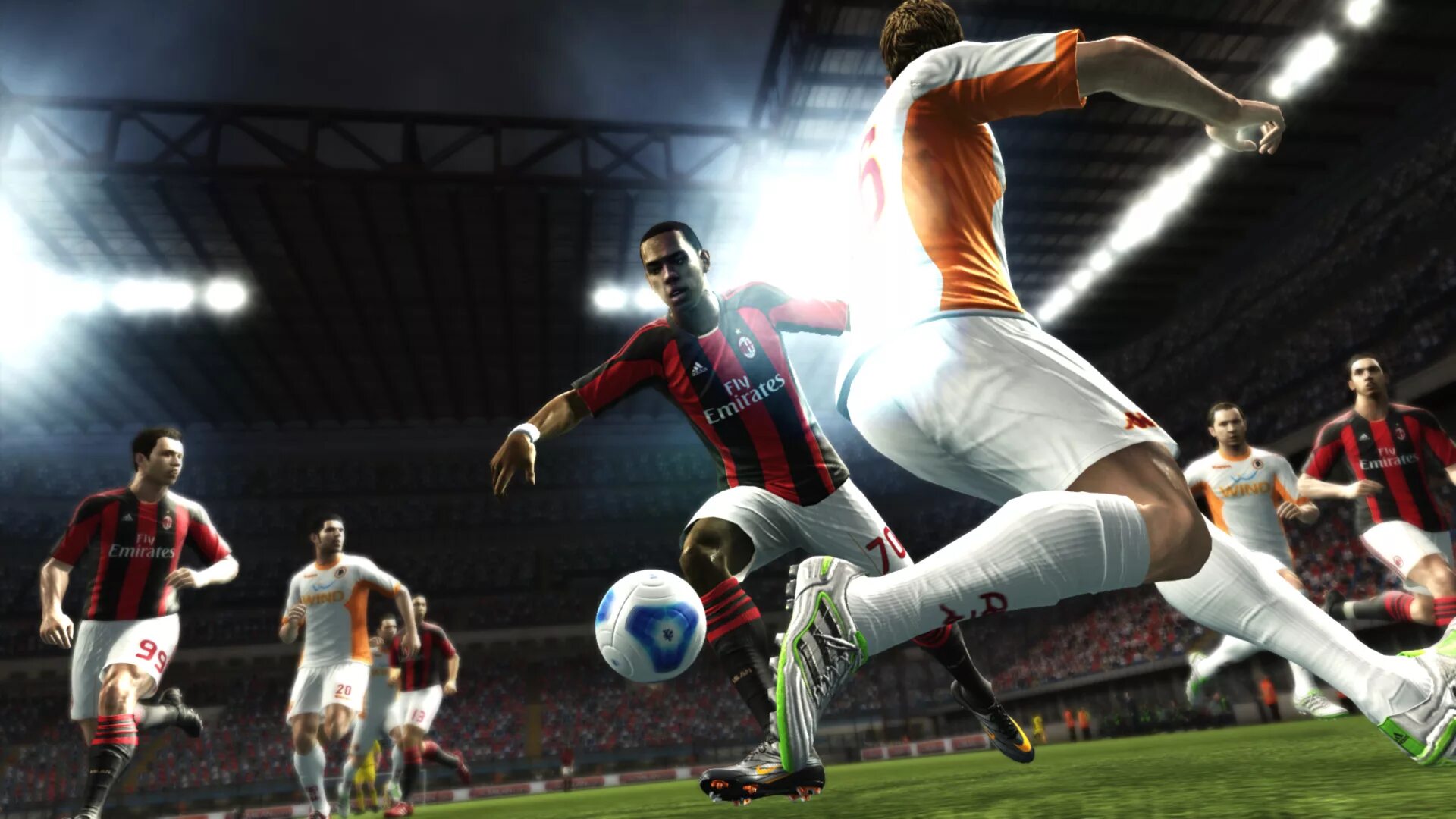 Pro Evolution Soccer 2012. Про Эволюшн СОККЕР 2012. PES 2012 screenshots. PES 2012 Konami. Топ игр 2012