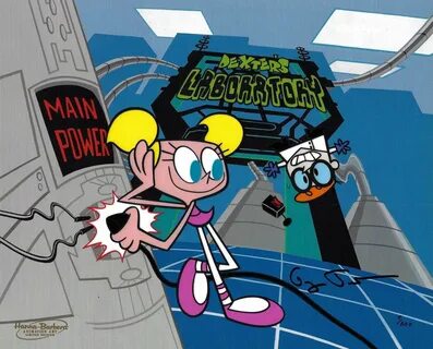 The art for Dexter's Lab limited edition was created at the Cartoon Ne...