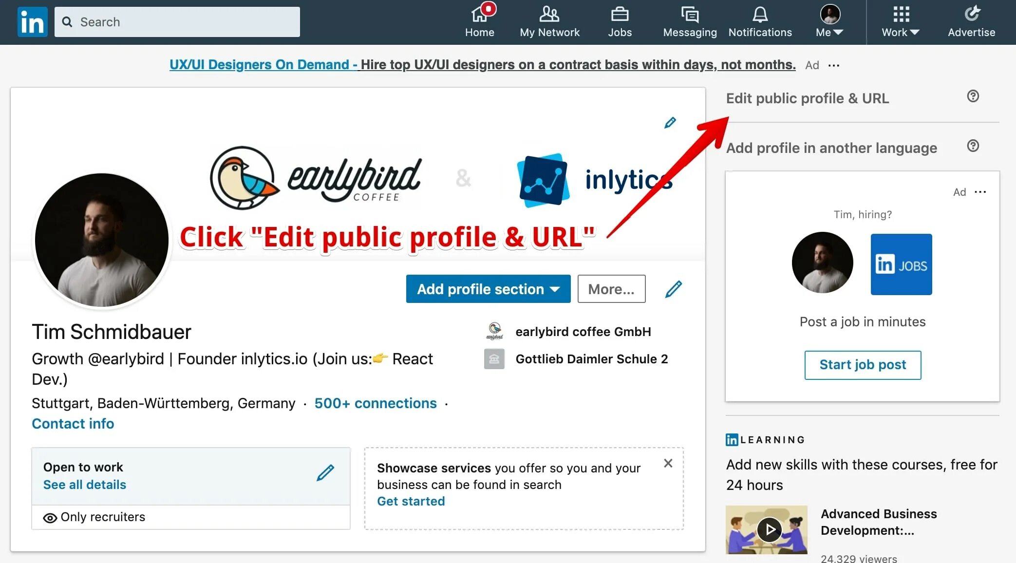 URL В линкедин. LINKEDIN profile URL пример. Пример правильно URL LINKEDIN com. Profile url