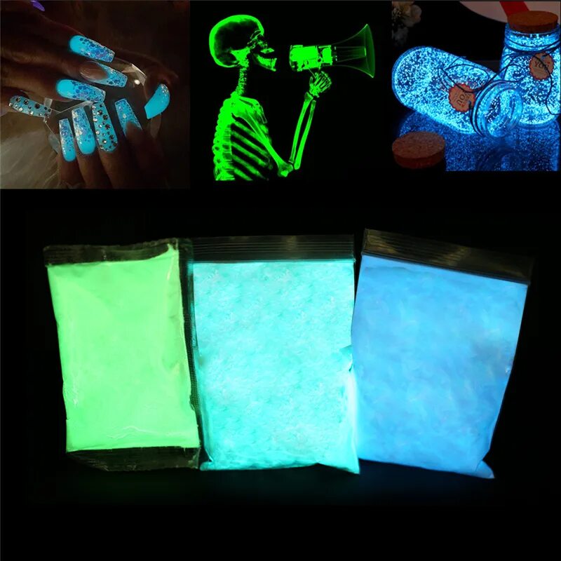 Какой фосфор светится в темноте. Акриловая люминесцентная краска glow in the dark. люминофорный порошок фосфорный. светящийся порошок люминофор алиэкспресс. светонакопительная краска порошок.