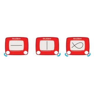 Etch A Sketch - классический - красный - Изображение 5 из 7. Изображение 5 ...