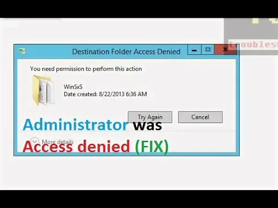 Access denied contact your administrator. Access denied contact your administrator