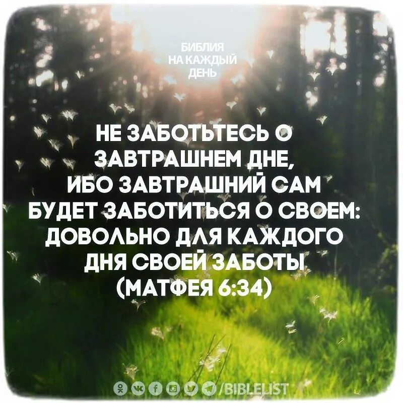 Не заботьтесь о завтрашнем дне ибо завтрашний. Библия о завтрашнем дне. Не заботьтесь о завтрашнем дне Библия. Не заботьтесь о завтрашнем дне