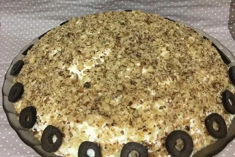 Рецепт салата черный