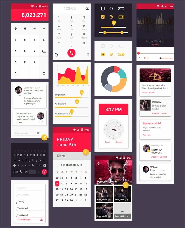 Interface html