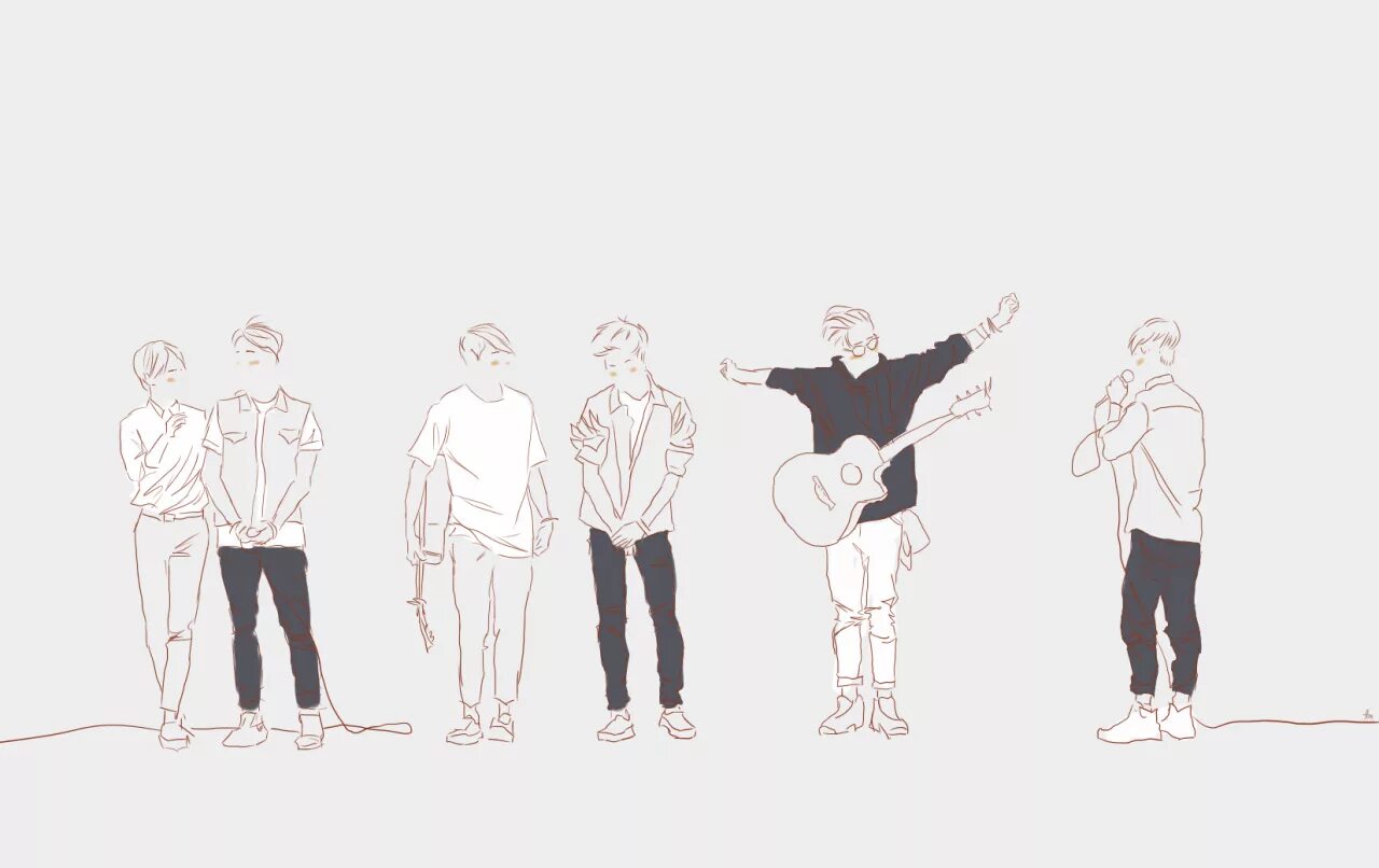 6 worst day 6. Day6 art. day6 арты персонажи. мемы дэй6. дэй бай рисунки.