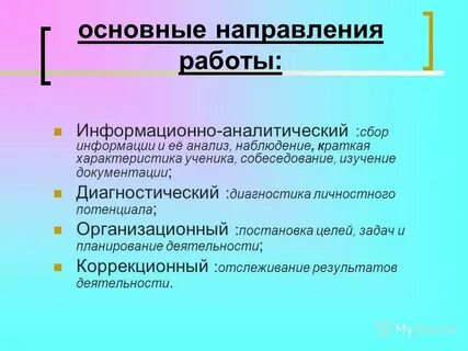 Краткая характеристика займитесь