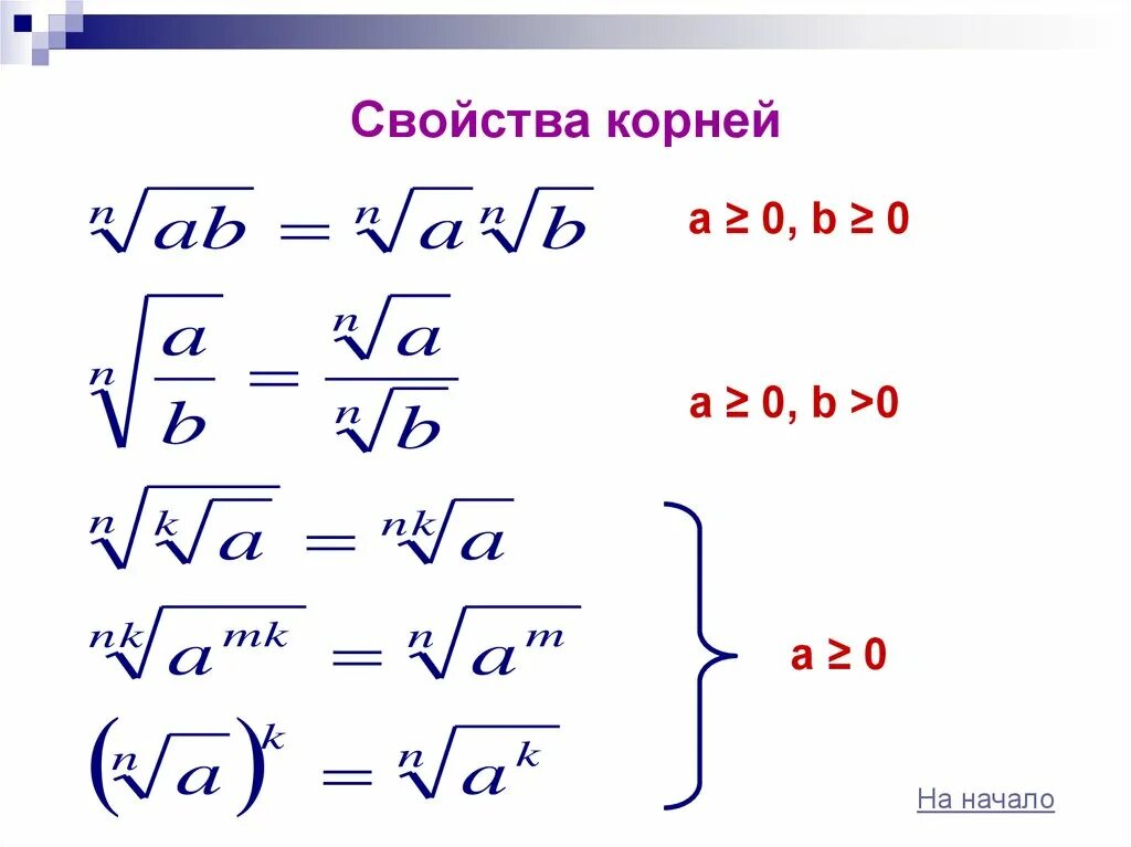 Корень 11 32. Формулы свойства корня n-й степени. Основные свойства корня н степени. Алгебра квадратные корни свойства степеней 9 класс.
