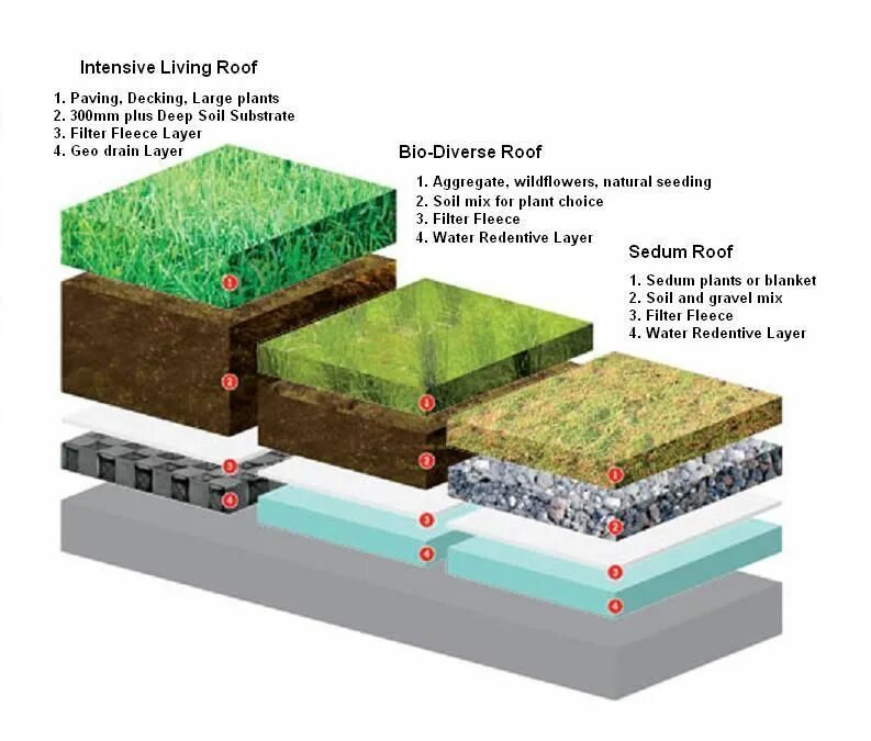 Planting plus. Экстенсивная зеленая кровля пирог. Устройство зеленой крыши. Экстенсивное Озеленение крыш пирог. Узел зеленой кровли.