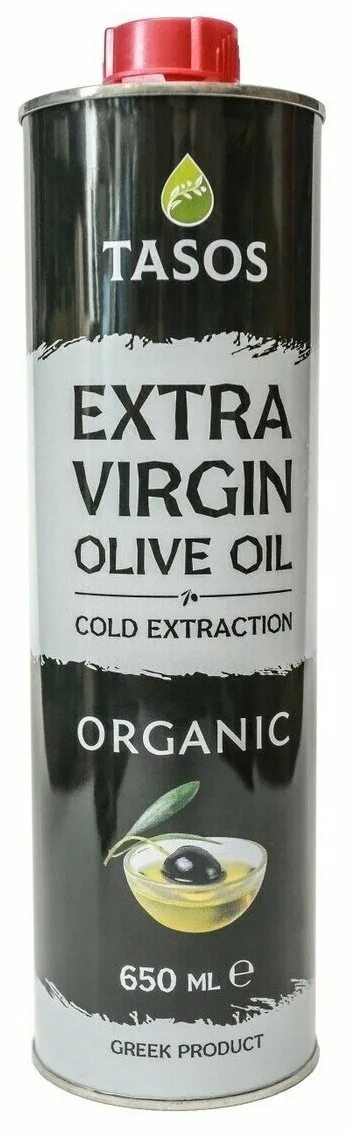 Масло оливковое Tasos "Extra Virgin" Organic. Tasos Premium Extra Virgin Olive Oil. Оливковое масло Tasos Extra Virgin. Масло оливковое Extra Virgin 0,65 л. ж/б 1*20 шт. Цилиндр (Греция) Tasos Organic.