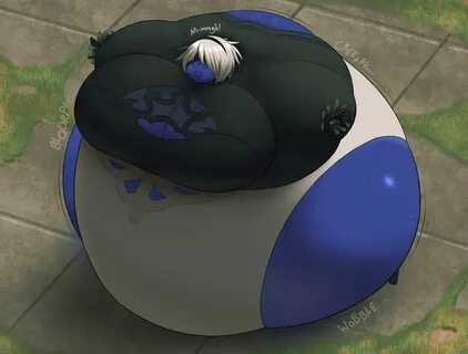 Blueberry inflation animation