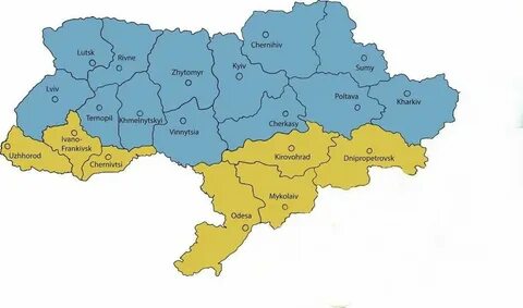 Карта украины 2025