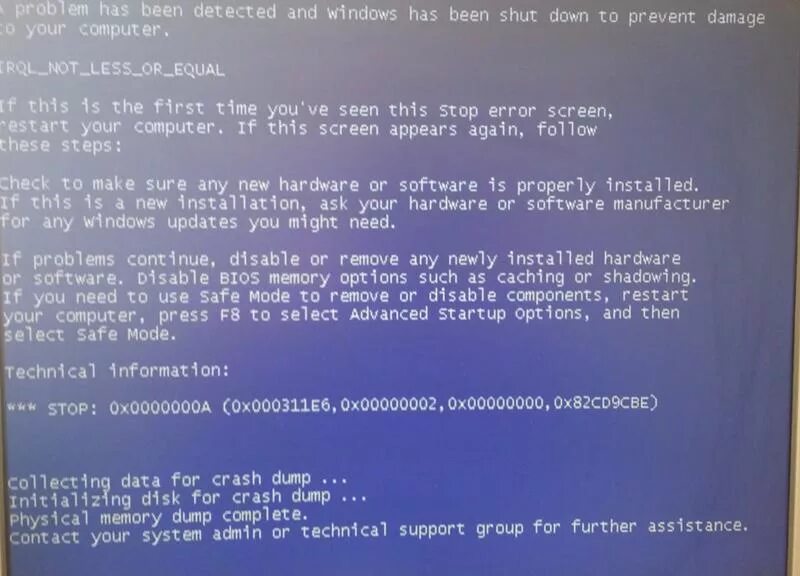 Синий экран crash. Краш дамп. Краш ПК синий экран. Ошибка crash Dump. Ошибка памяти 3