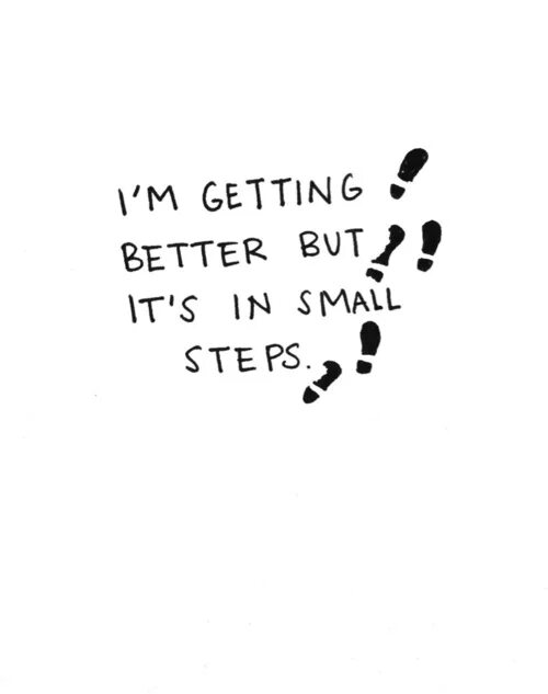 Getting better. Quotes about small steps. small is better. эстетика картинки кремовое коричневые.