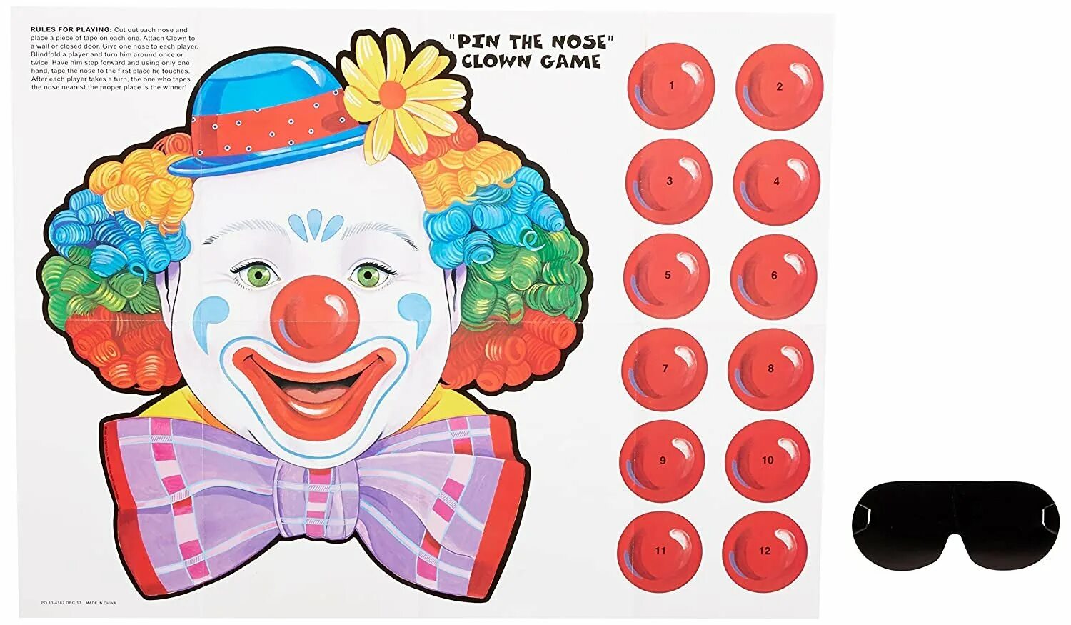 A clown works at a circus