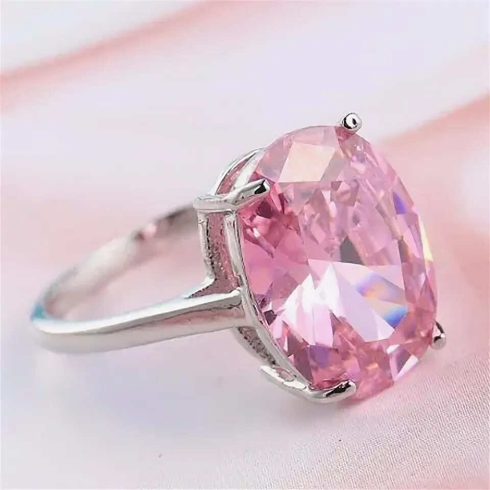 Уникальный незагреваемый розовый сапфир 30.10CT 20x15 мм, огранка груши, блестящ