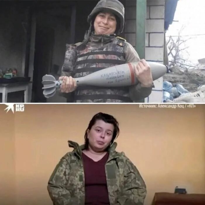 Украинский ребенок в бункере. Русские не сдаются украинцы