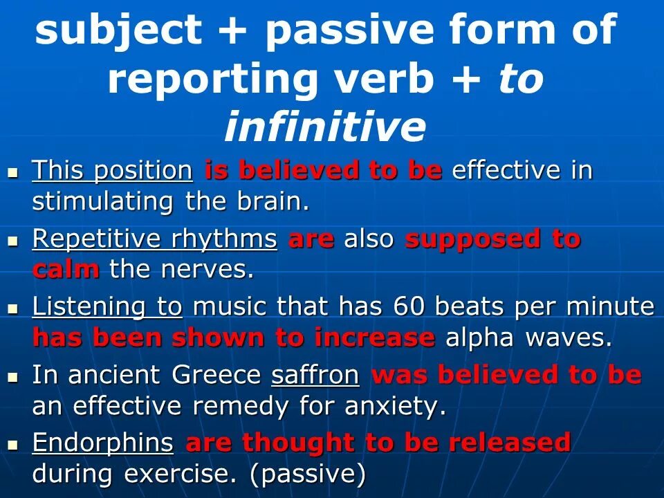 Subject Passive verb Infinitive правило. Subject Passive verb Infinitive упражнения. Passive с инфинитивом. Инфинитив в пассивном залоге в английском языке.