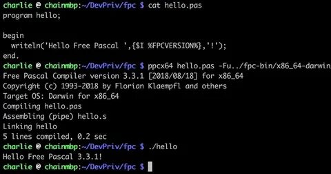 Compiler version