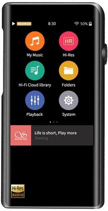 Плеер Shanling m5s, Black. Плеер Сяоми. Mp3 плеер Xiaomi. Портативный плеер ксиоми.