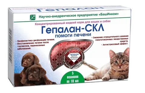 Собаки для поддержания печени