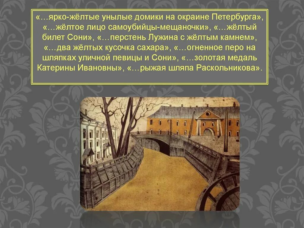 Желтые обои преступление и наказание. Желтый цвет в романе преступление и наказание. желтый цвет в произведениях достоевского. цвета в преступлении и наказании.