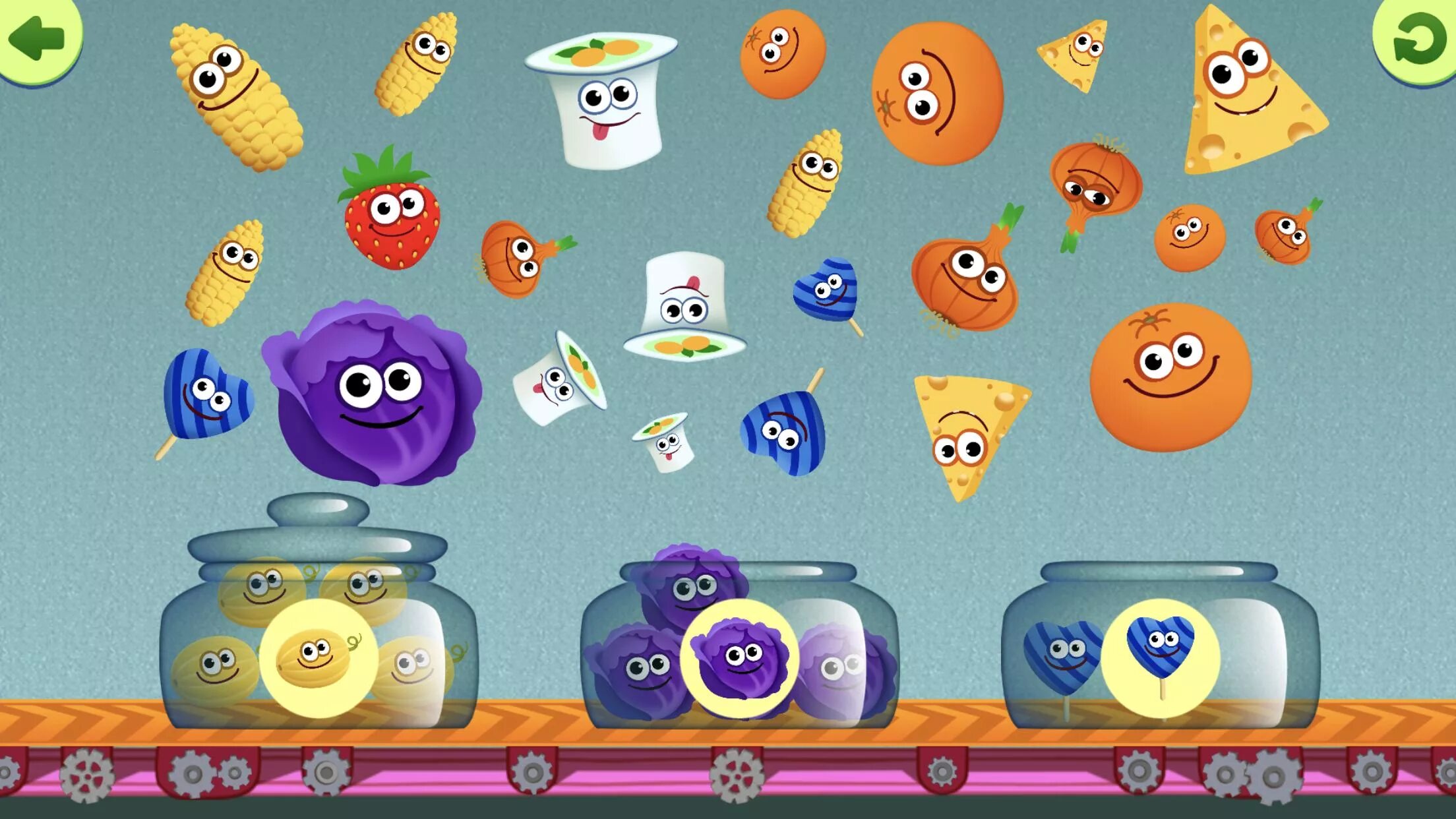 Игры и приложения для детей 1. Смешная еда игры для малышей. обучающие игры. смешная еда обучающие игры. игры для детей 3.