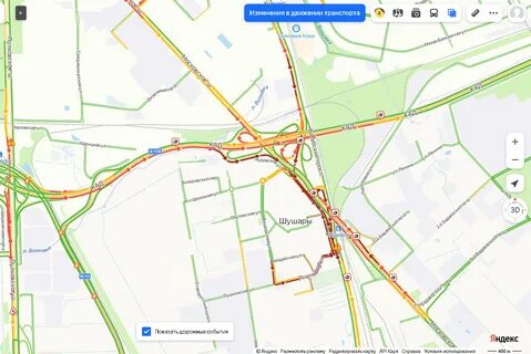 Пробка спб пулковское шоссе