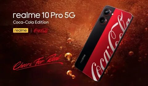 Вышел "Колафон" realme 10 Pro Coca-Cola Edition - эксклюзив с тир...