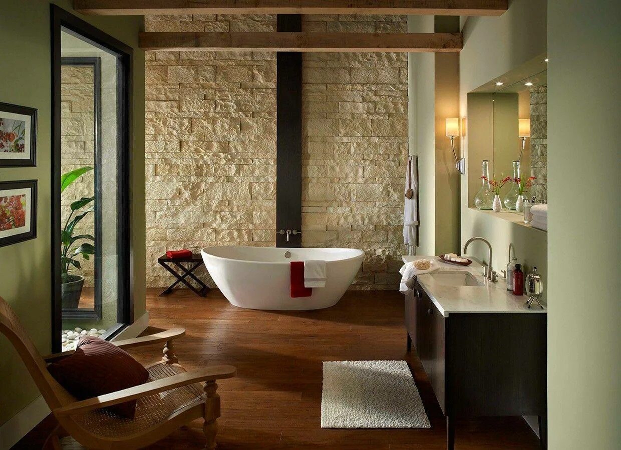 Стены в ванной. Натуральный камень в ванной. Камень в интерьере ванной. Отделка ванной камнем. Отделка ванной комнаты натуральным камнем.