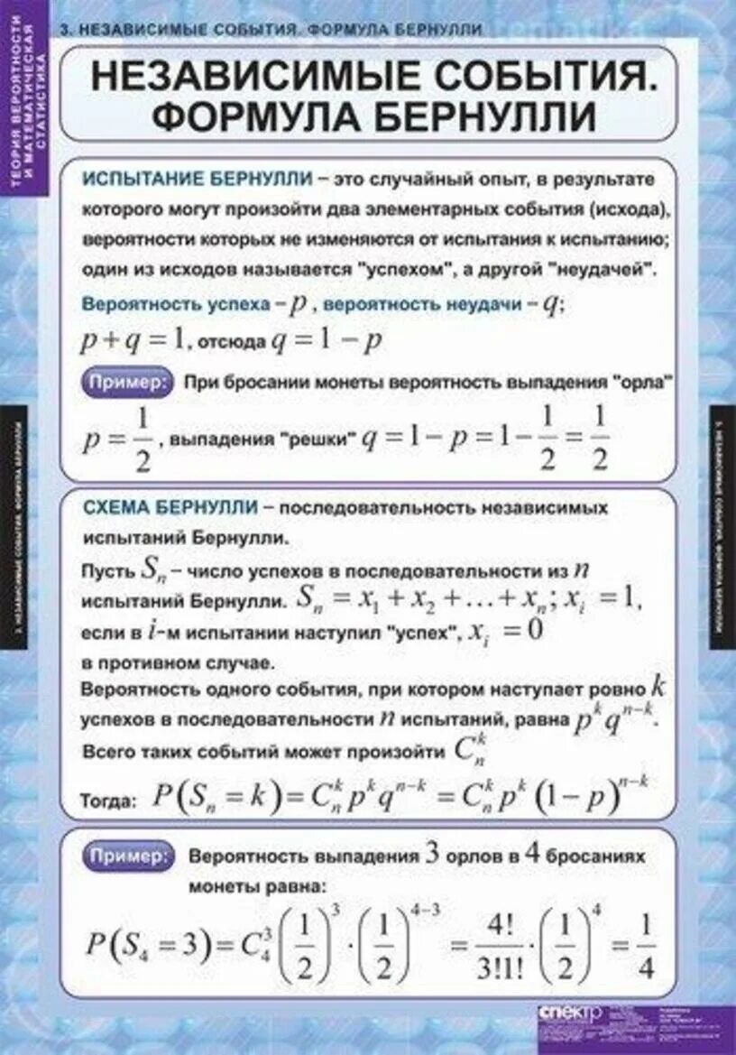 Формулы событий теория вероятности. Формулы теории вероятности для ЕГЭ. Основные формулы по теории вероятности и математической статистике. Теория вероятностей формулы таблица.